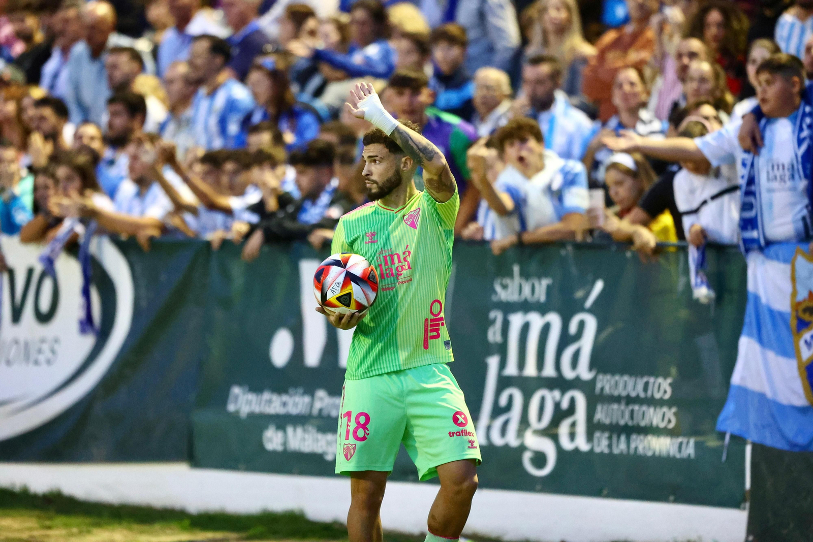 El Antequera-Málaga CF, en fotos