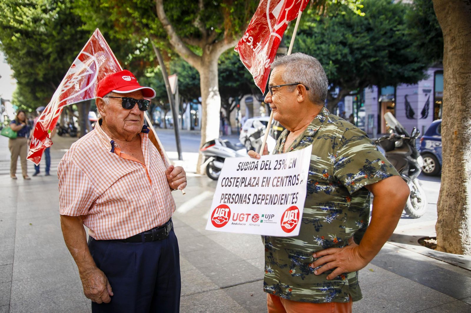 Las imágenes de la manifestación por la "ley de dependencia"