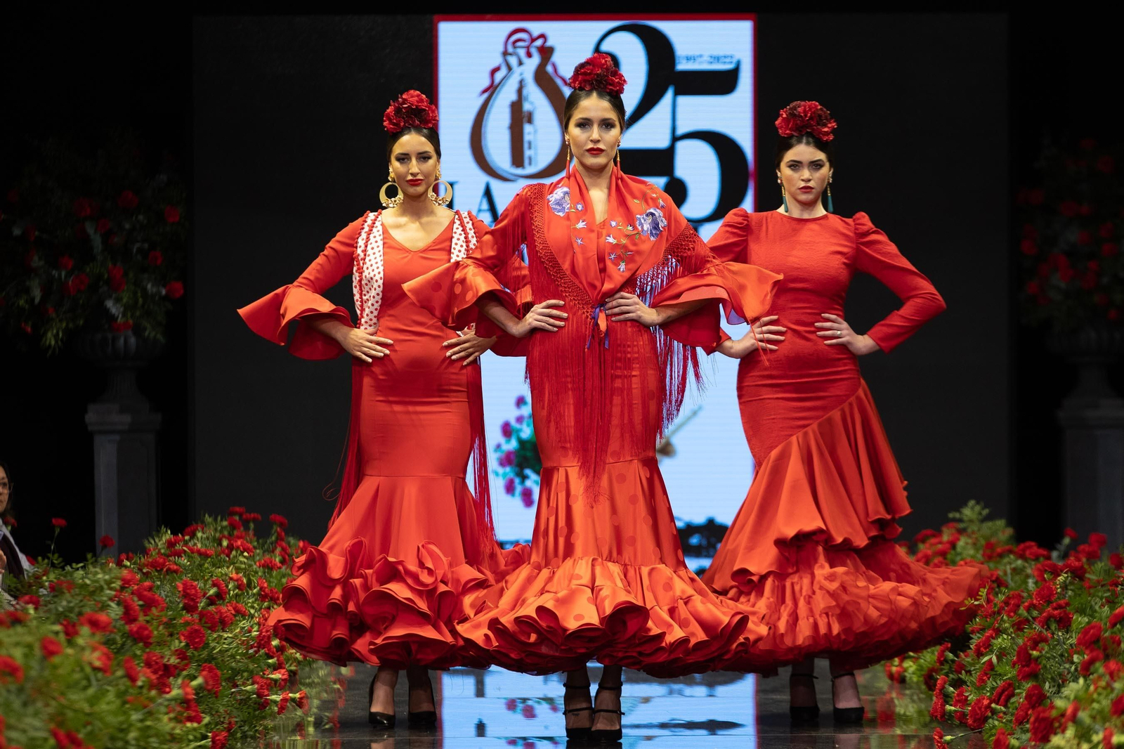 Los trajes de flamenca más bonitos de la Pasarela Flamenca Jerez 2023, todas las fotos