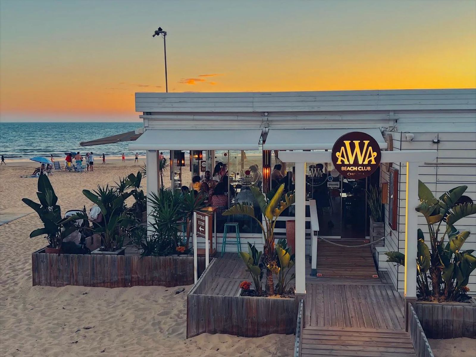 Awa Beach, en Chipiona.