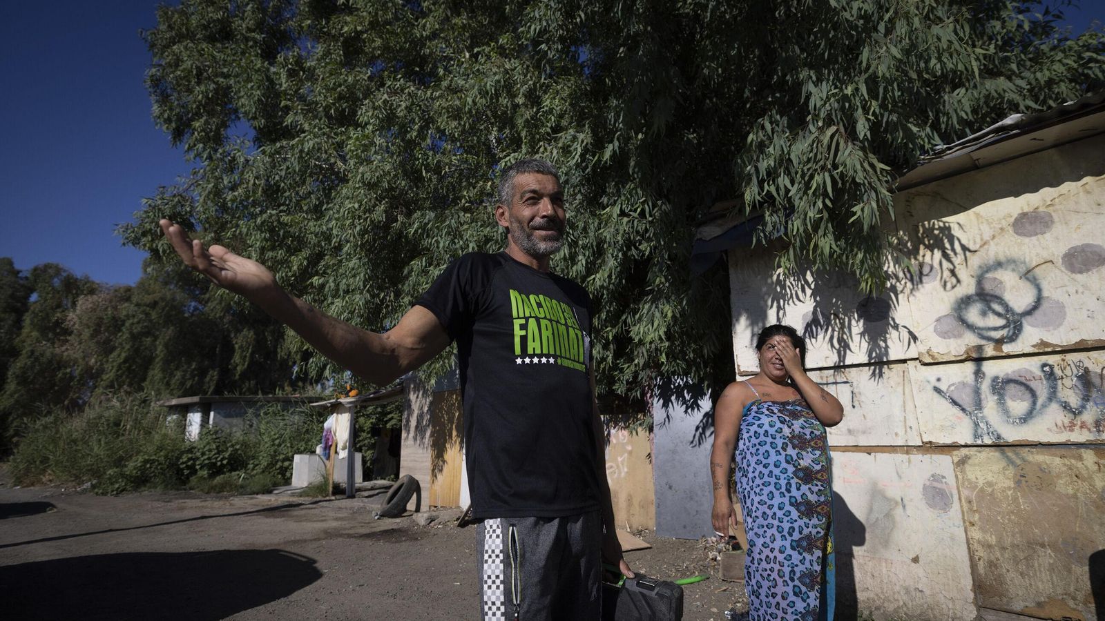 José y María Isabel, vecinos del Vacie.