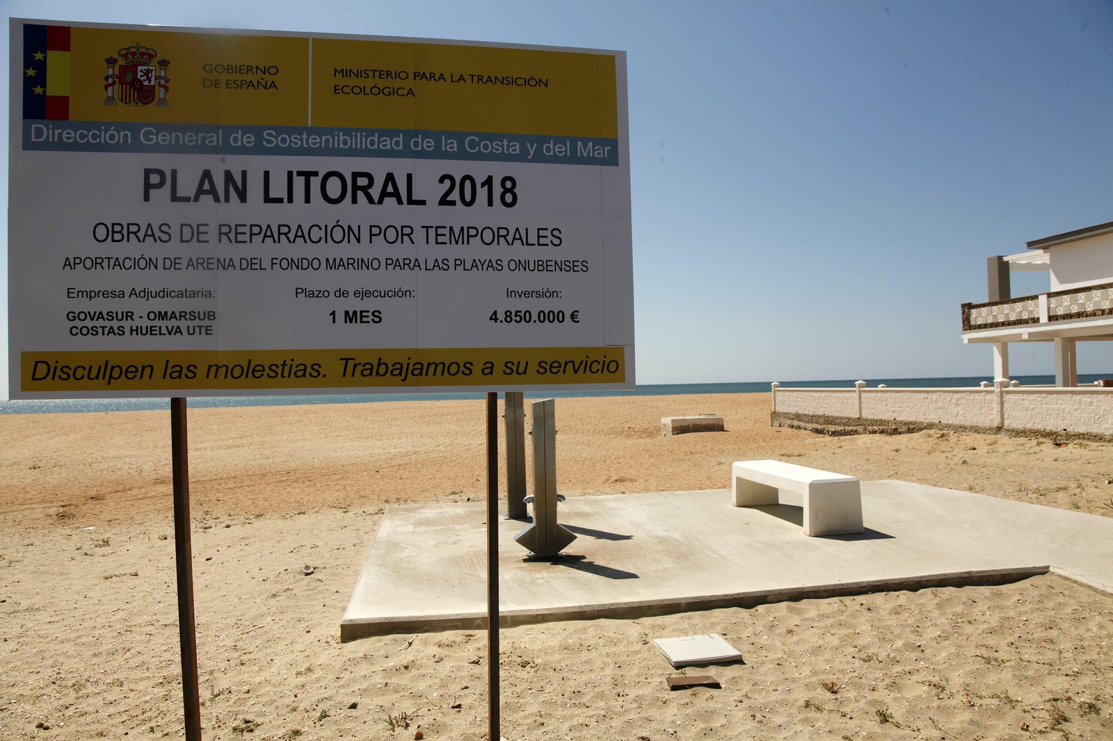 Las playas de la Costa de Huelva se preparan para la Semana Santa