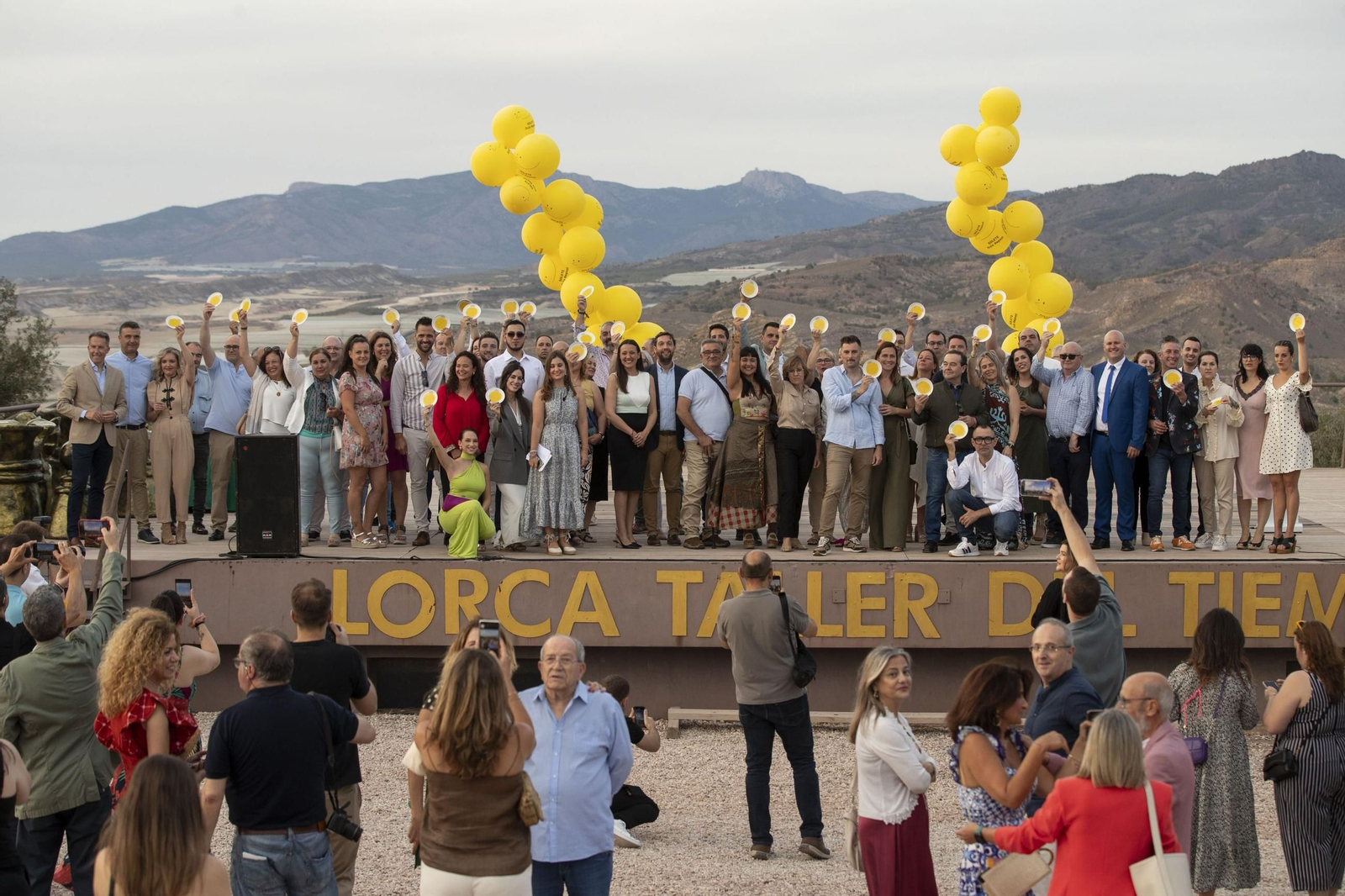 Imagen de archivo del acto de entrega de los Soletes Repsol celebrado en Murcia en 2024