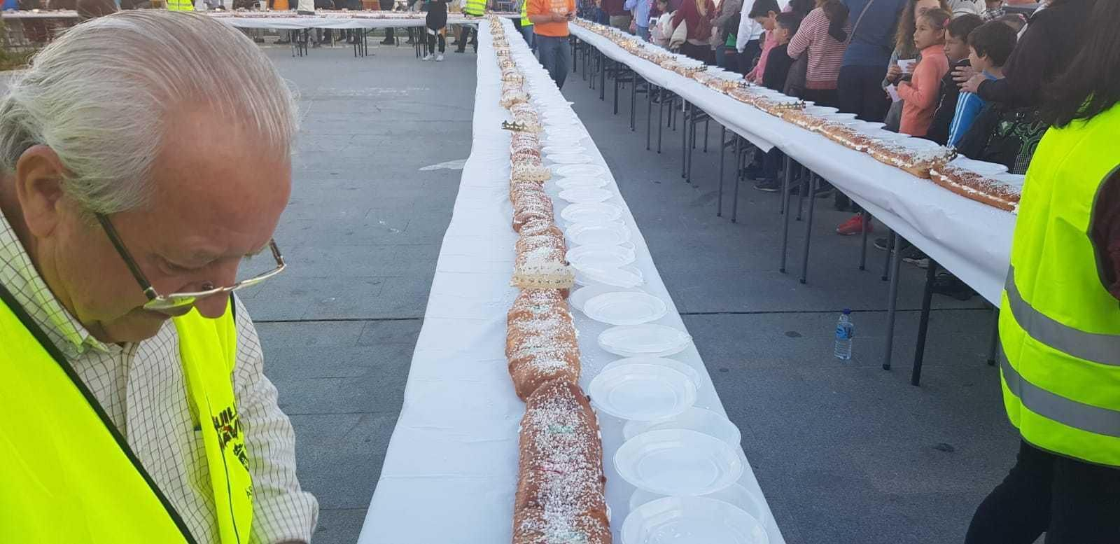 Roscón de Reyes gigante de Guillena.