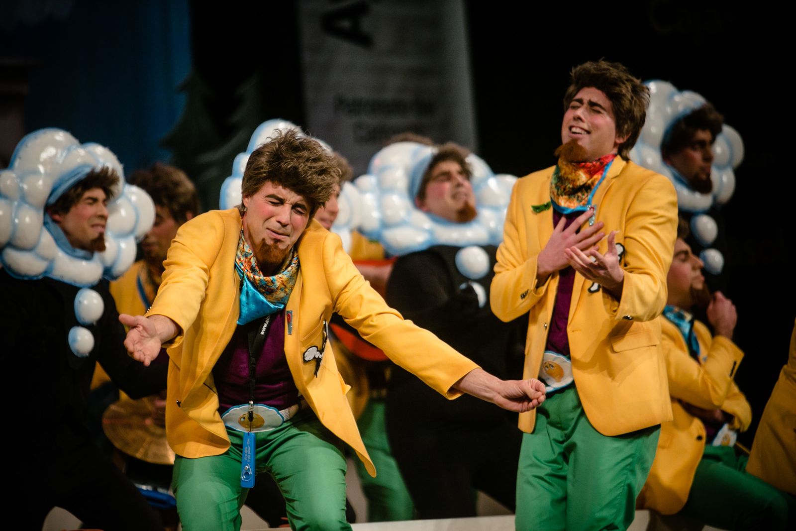 La chirigota "Si yo dijera lo que pienso"