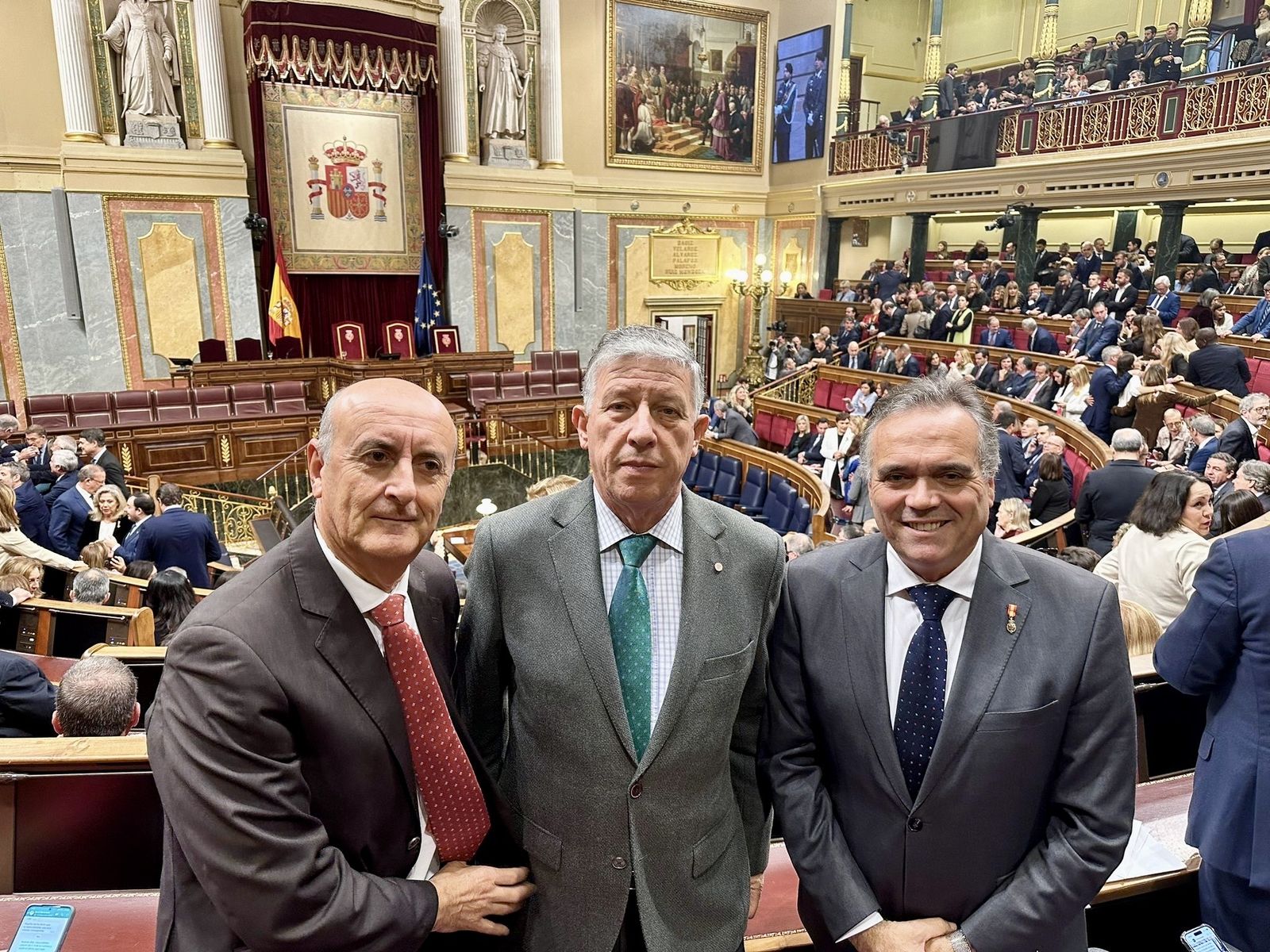 Foto en el Congreso.