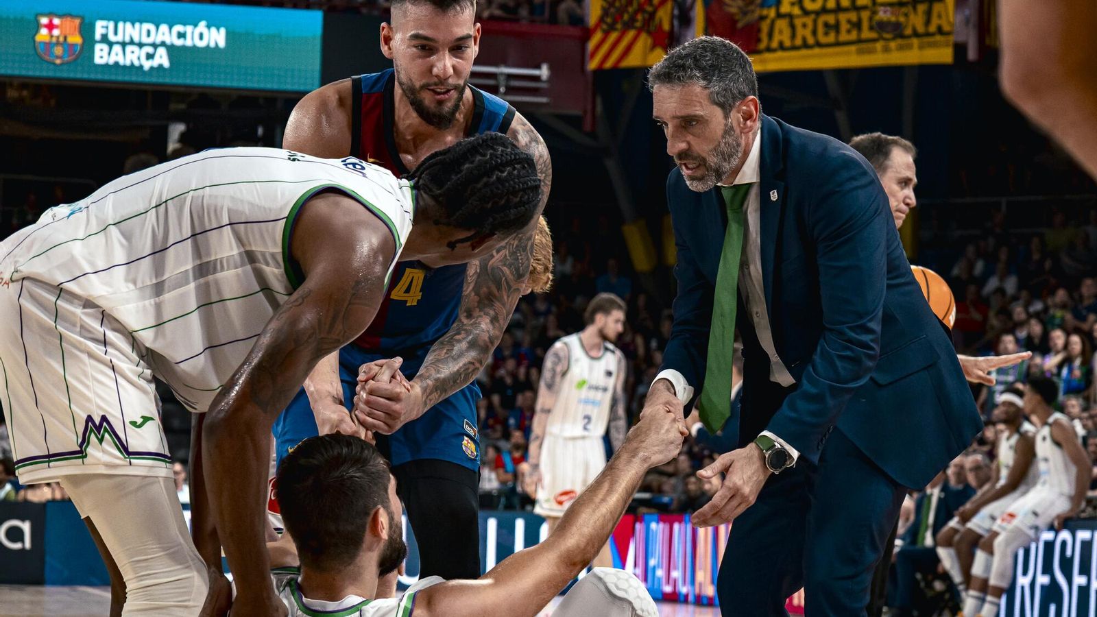 Las fotos del Barça-Unicaja, 2º partido del play off de la ACB