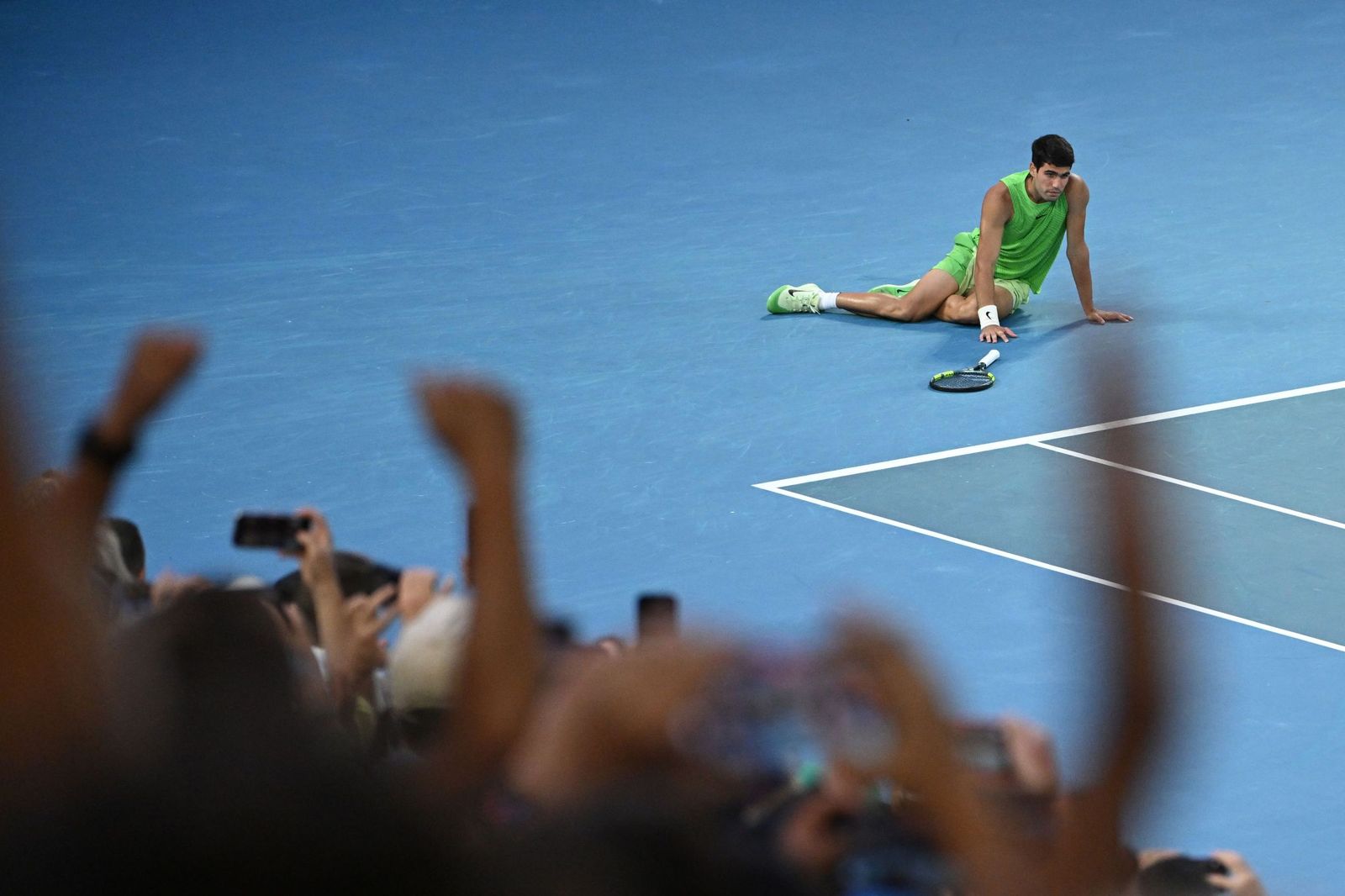 Las fotos del triunfo de Alcaraz en Australia