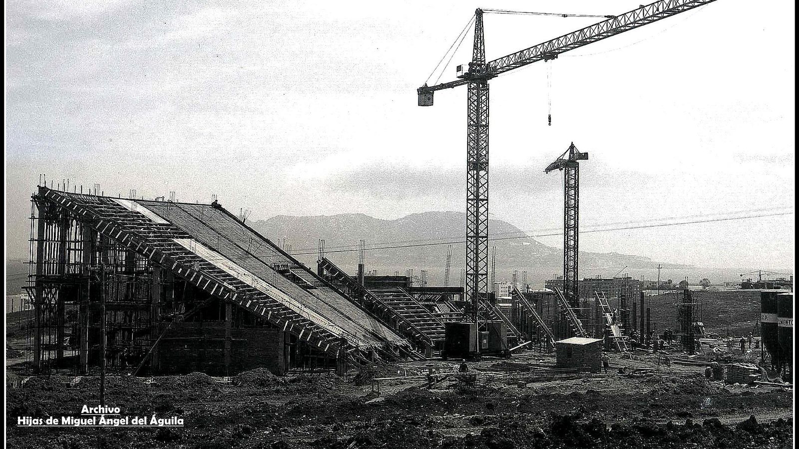 Tendidos de hormigón.