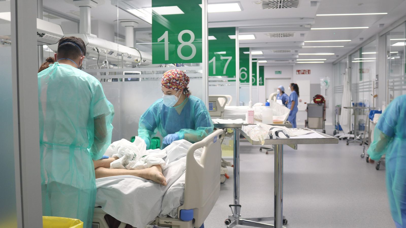 Urgencias en el antiguo Hospital Militar de Sevilla