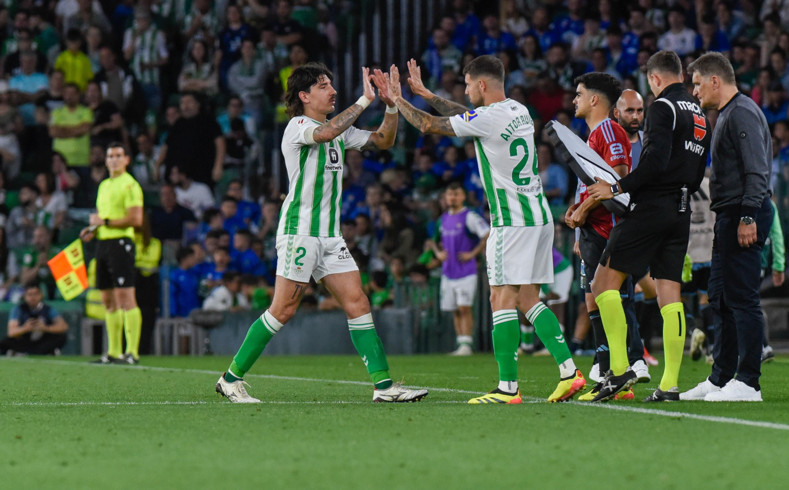 Las imágenes del Real Betis-Celta