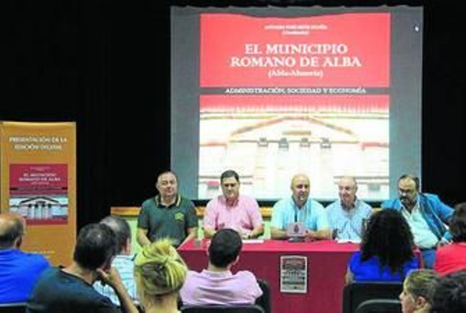 Acto de presentación del libro de Abla.