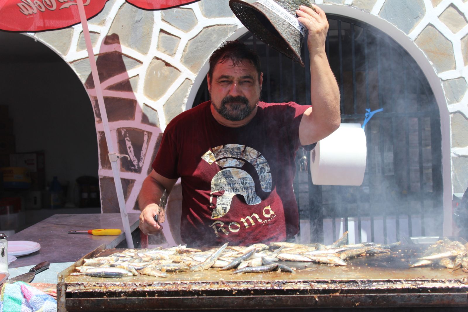Fotogalería de la paella gigante de Velefique