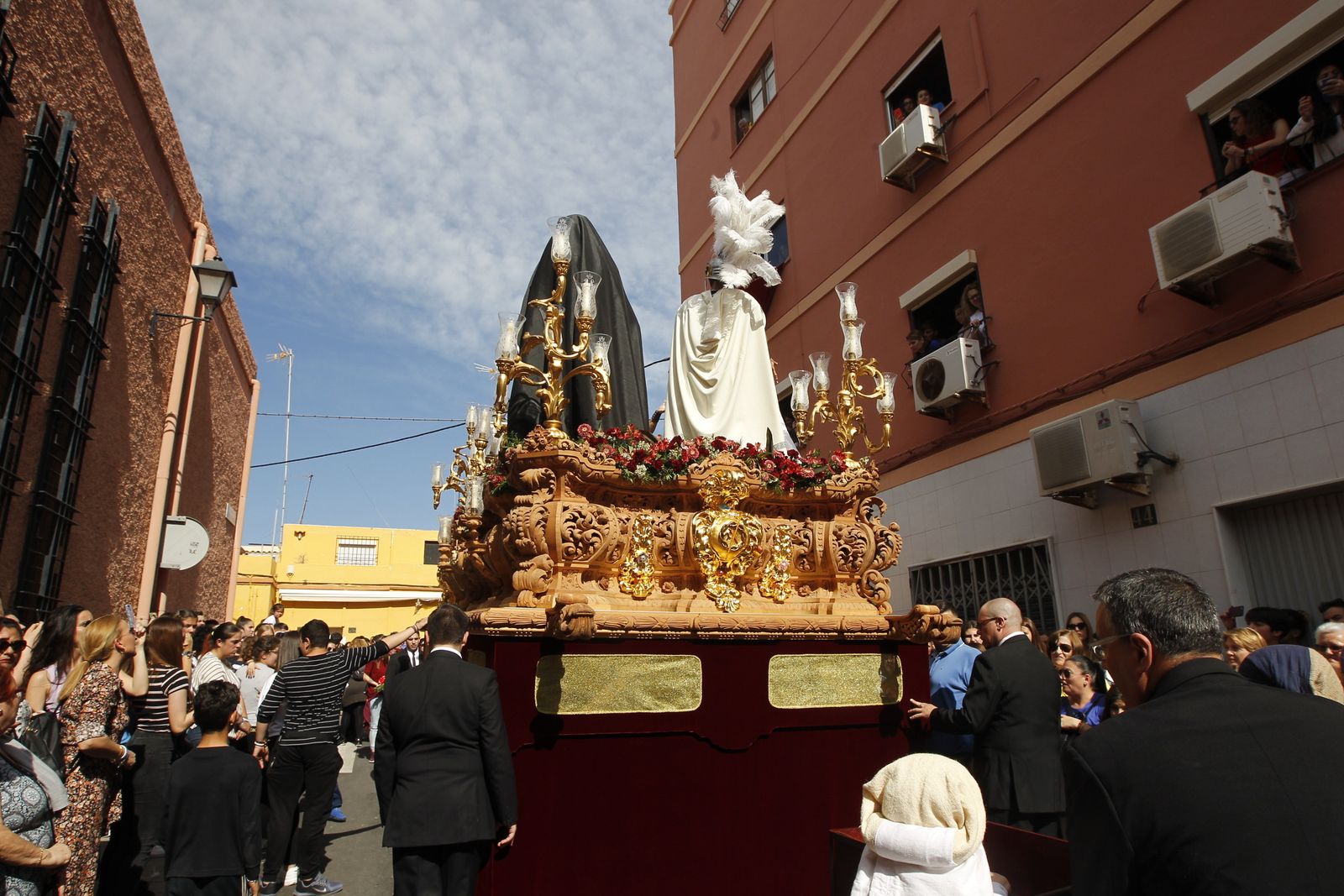 Imágenes de la Procesión de Coronación. Barrio de Los Molinos. Semana Santa Almería 2019