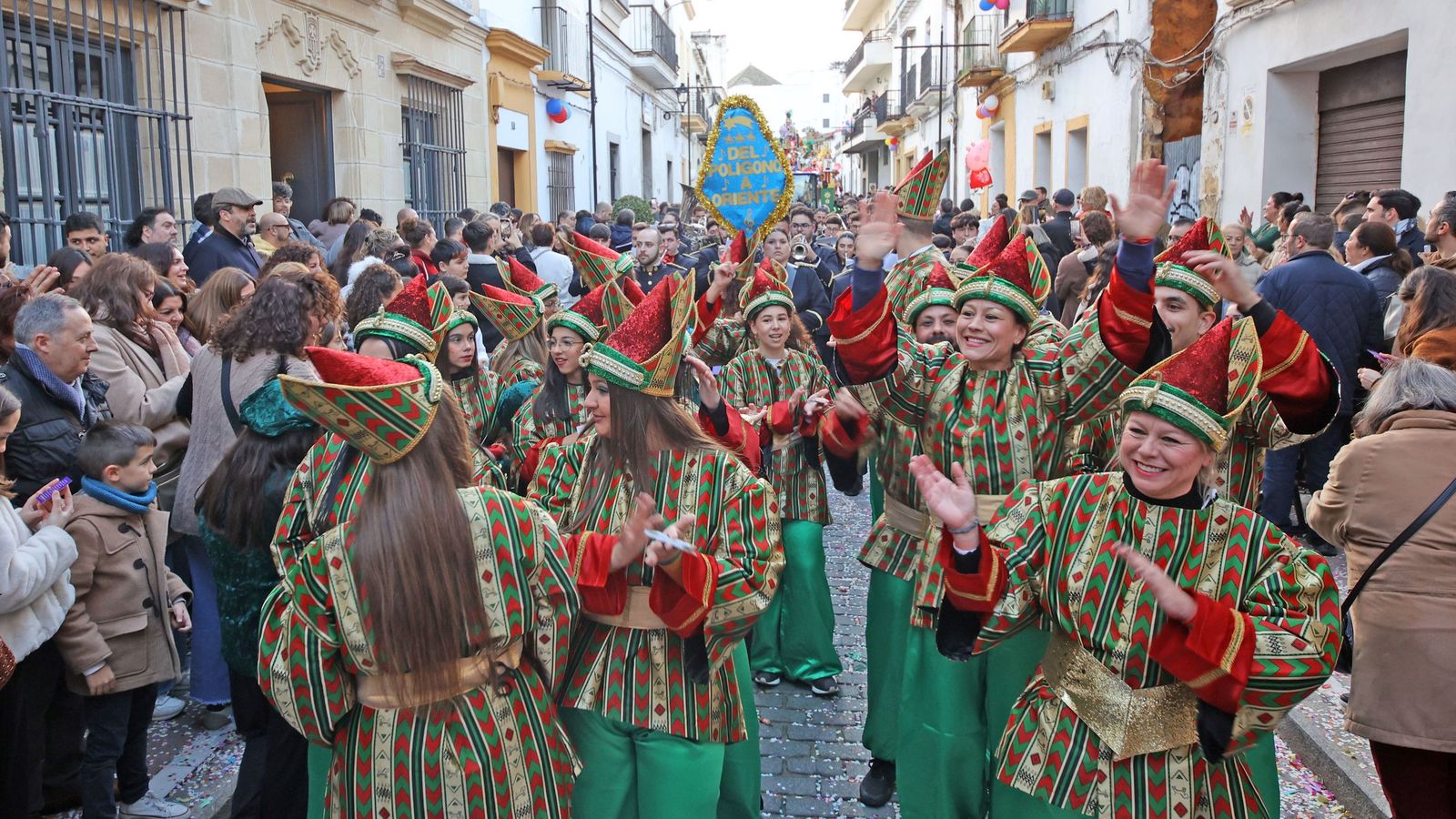 Imágenes de la cabalgata del Cartero Real de Jerez