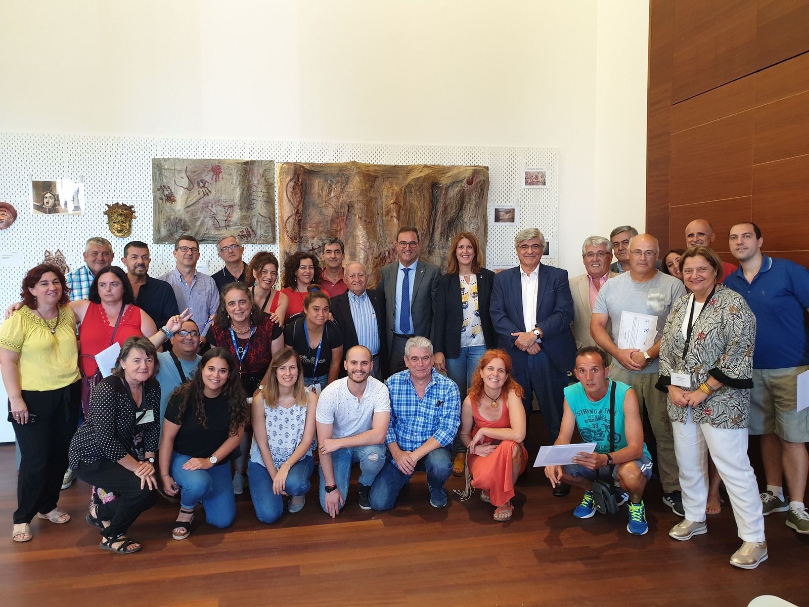 Clausura del proyecto en el Museo de Málaga.