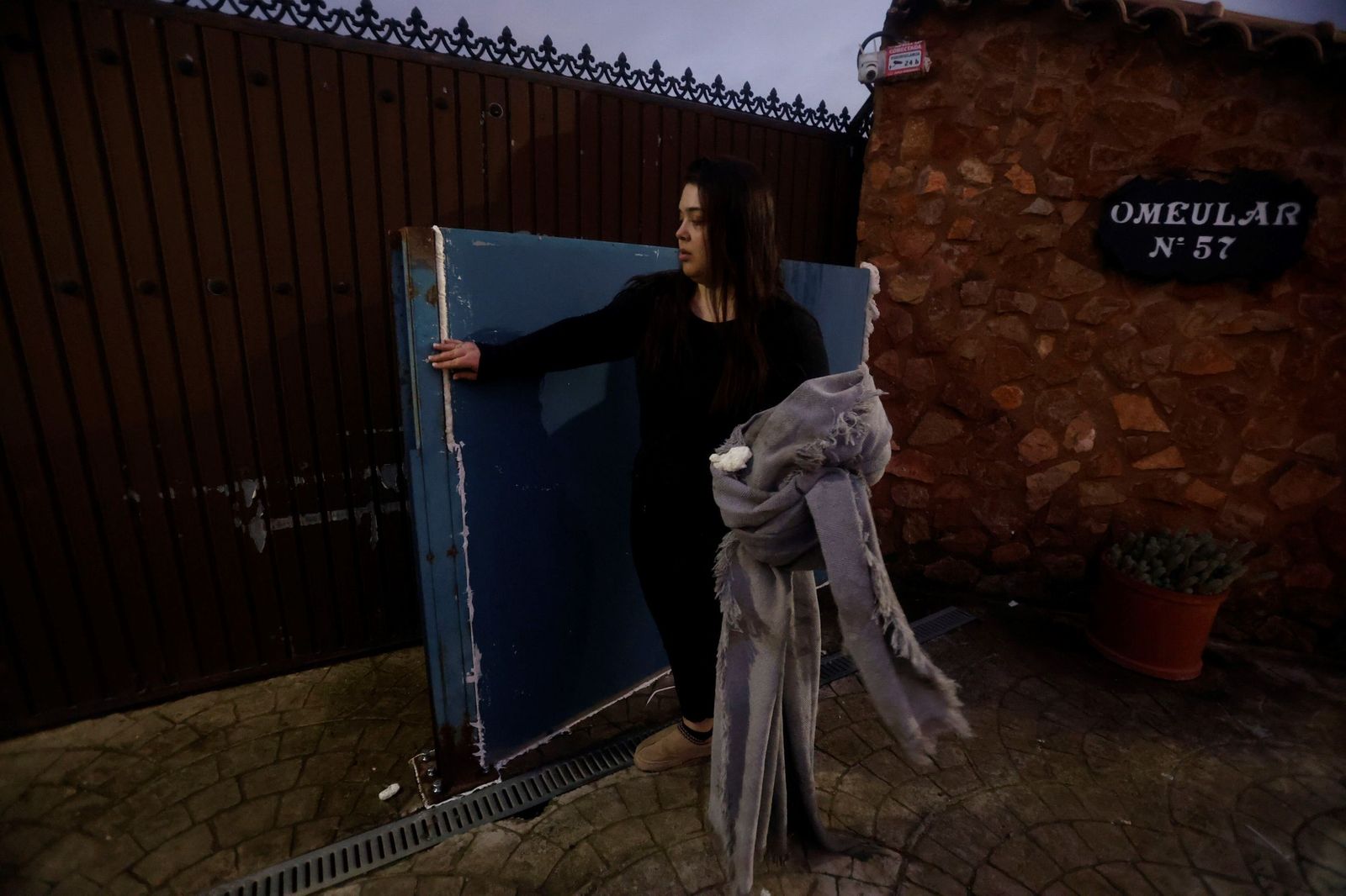 Desalojo de la urbanización La Cigüeña de Alcolea por la crecida del río Guadalquivir