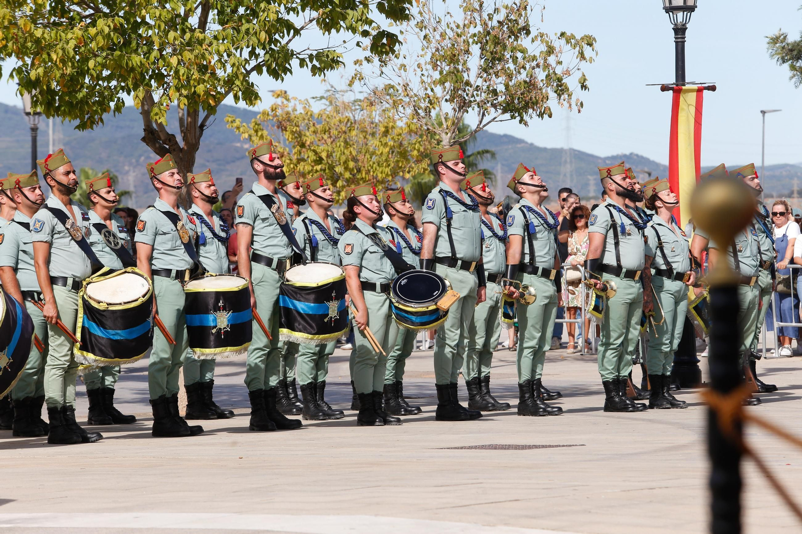 San Roque homenajea al Regimiento Pavía en su 30 aniversario, en imágenes