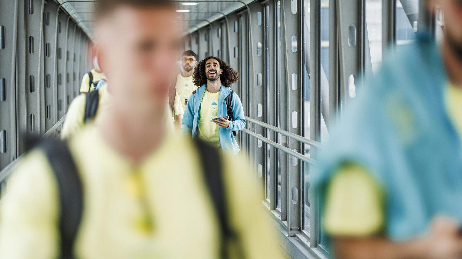 Las fotos de la selección española antes del partido contra Georgia