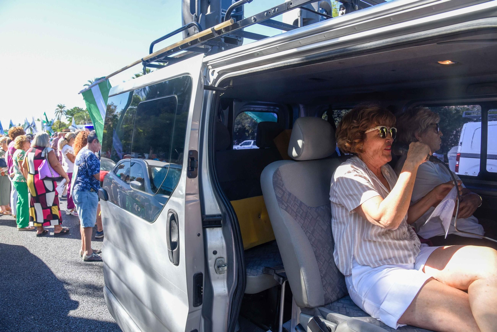 Protesta por la sanidad pública en Andalucía