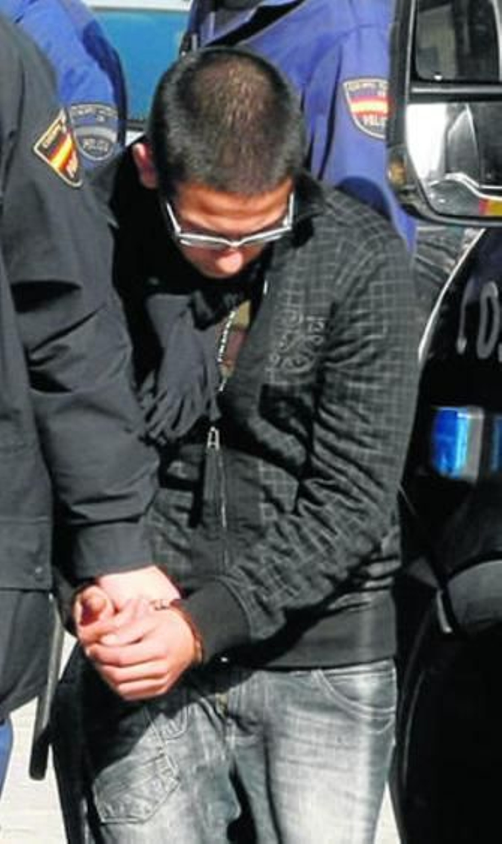 Juan Manuel Chavero, a su llegada a la Audiendia de Cádiz.