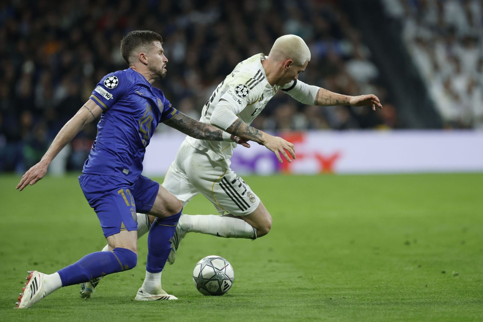 Las fotos del Real Madrid-Mónaco