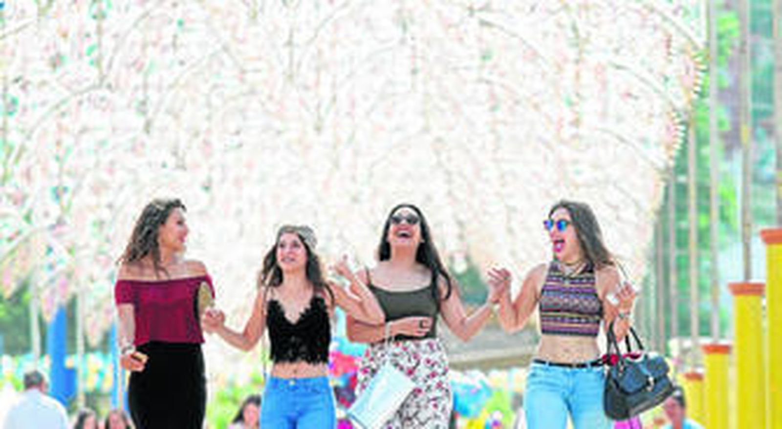 Las mujeres reinan en la Feria