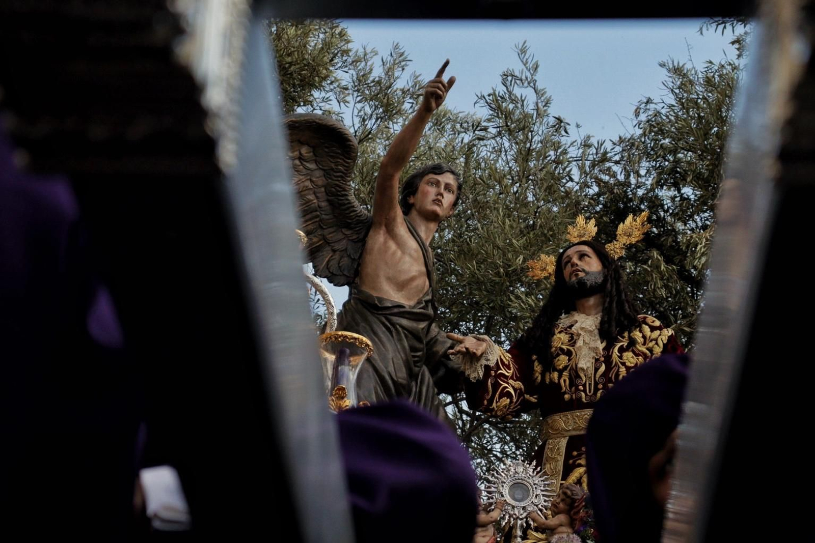 El Huerto el Domingo de Ramos en Málaga, en imágenes