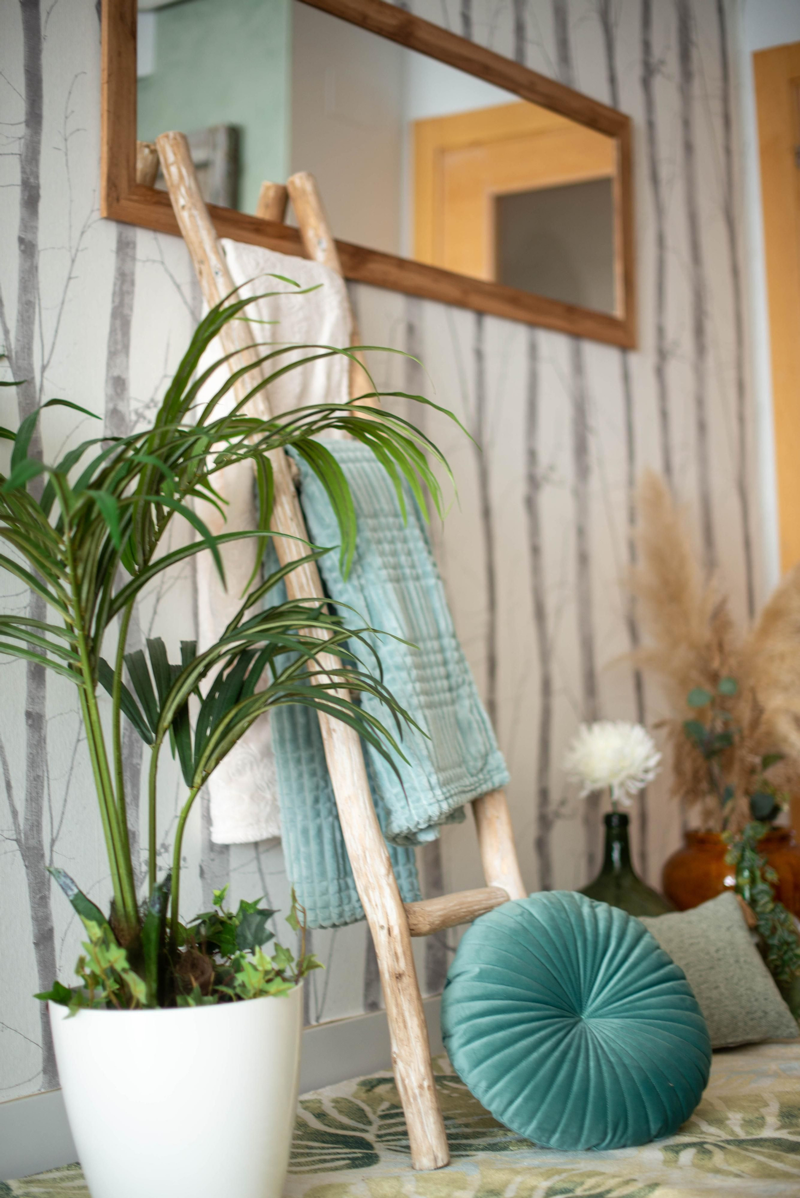 Todo al verde en la decoración de Hadas y Cuscús.