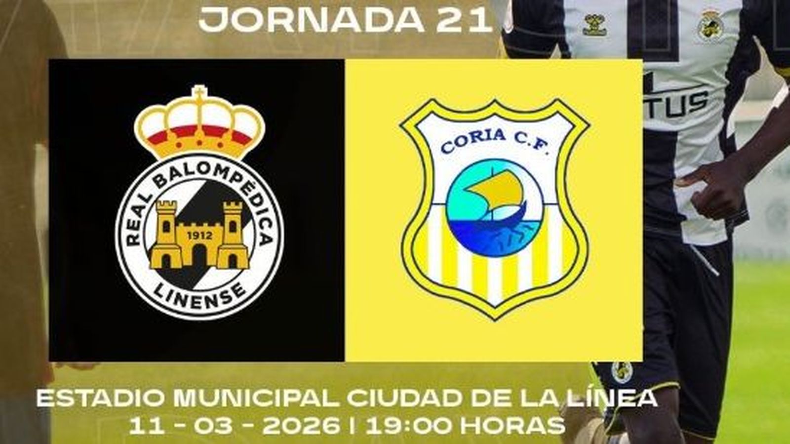El anuncio del Balona-Coria, aplazado de la jornada 21