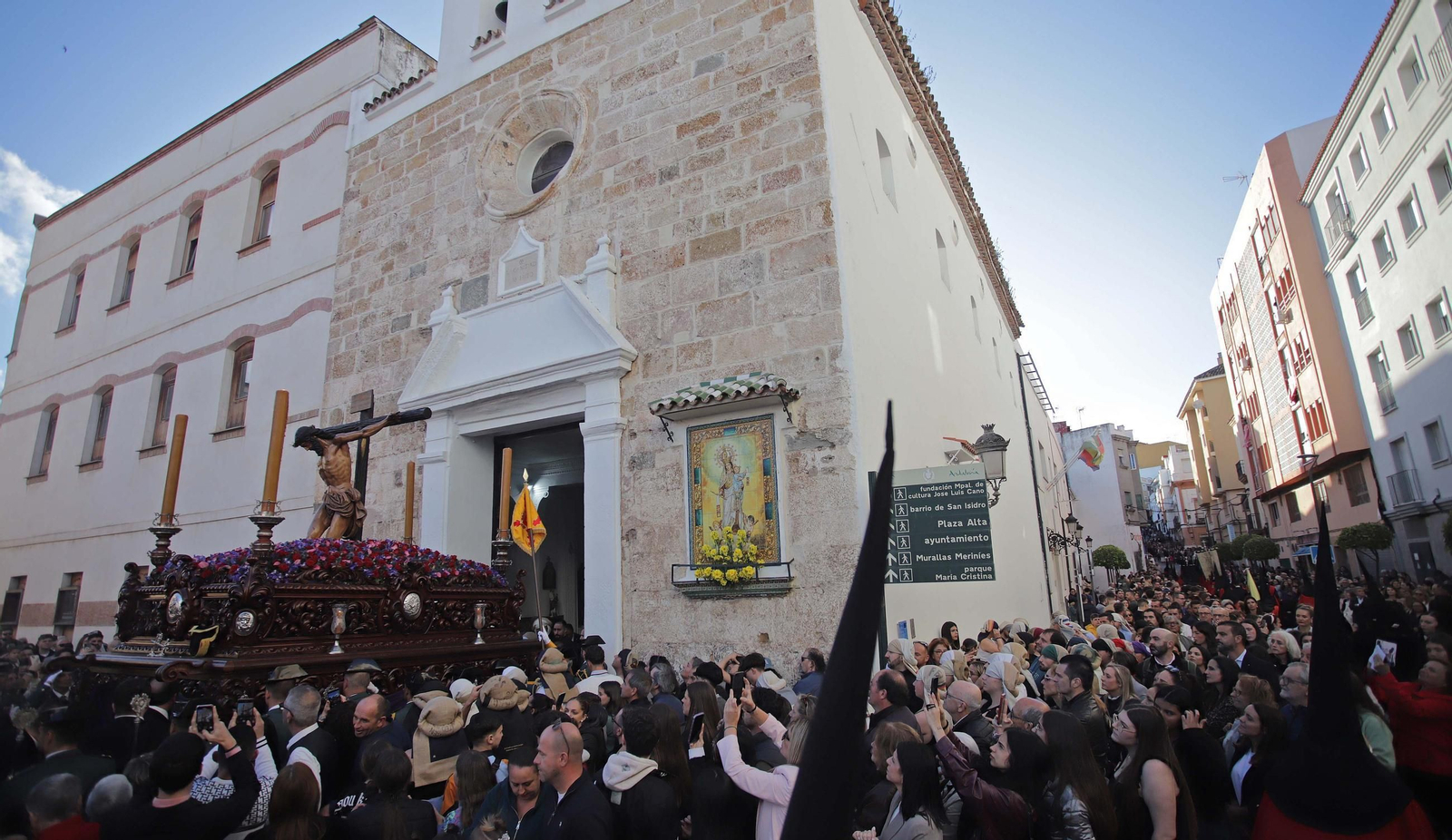 Fotos del Miércoles Santo en Algeciras: Ecce Homo y Buena Muerte