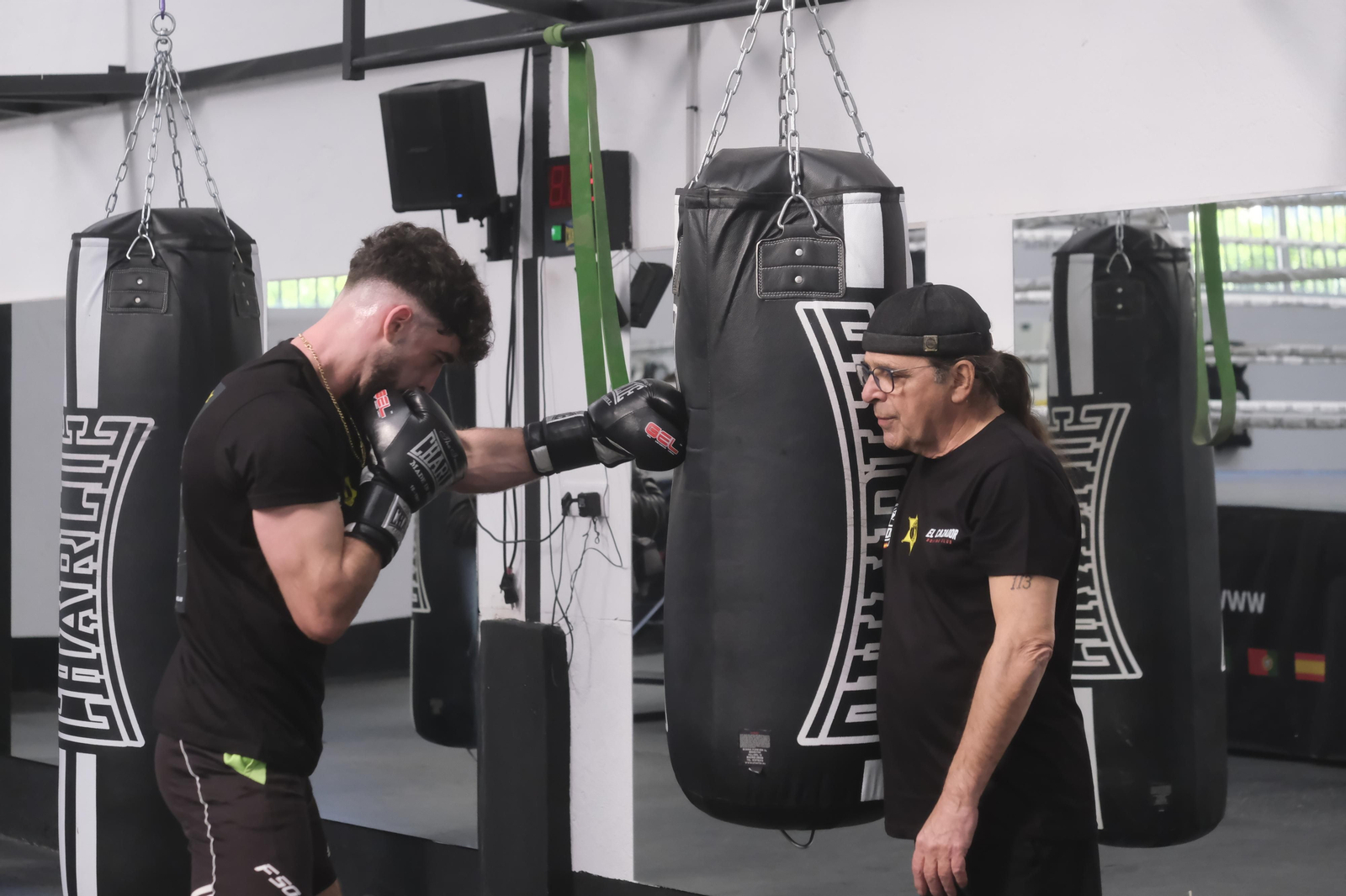 El entrenamiento de José Luis Navarro Jr antes del Campeonato de España, en imágenes