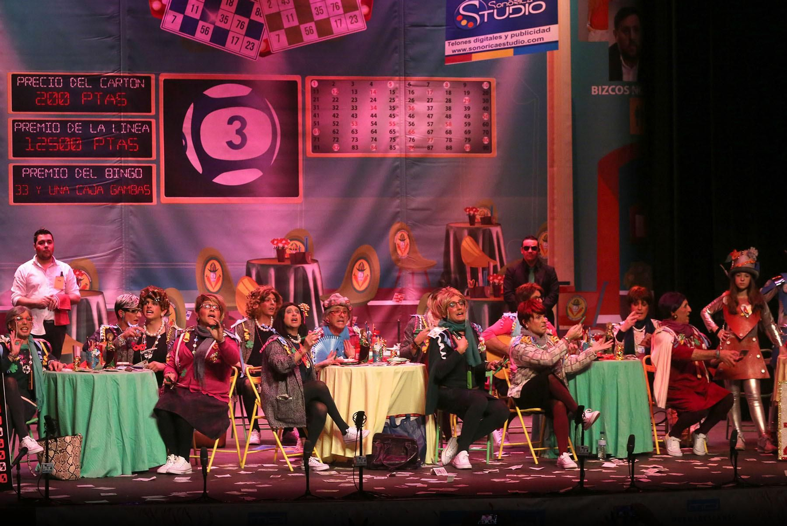 Cuarto día de preliminares del Carnaval Colombino en imágenes