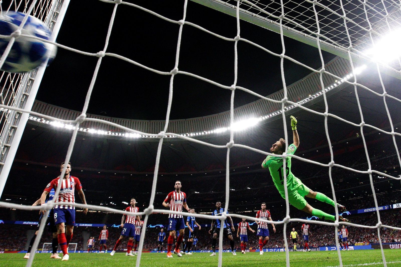 Las imágenes del Atlético-Brujas