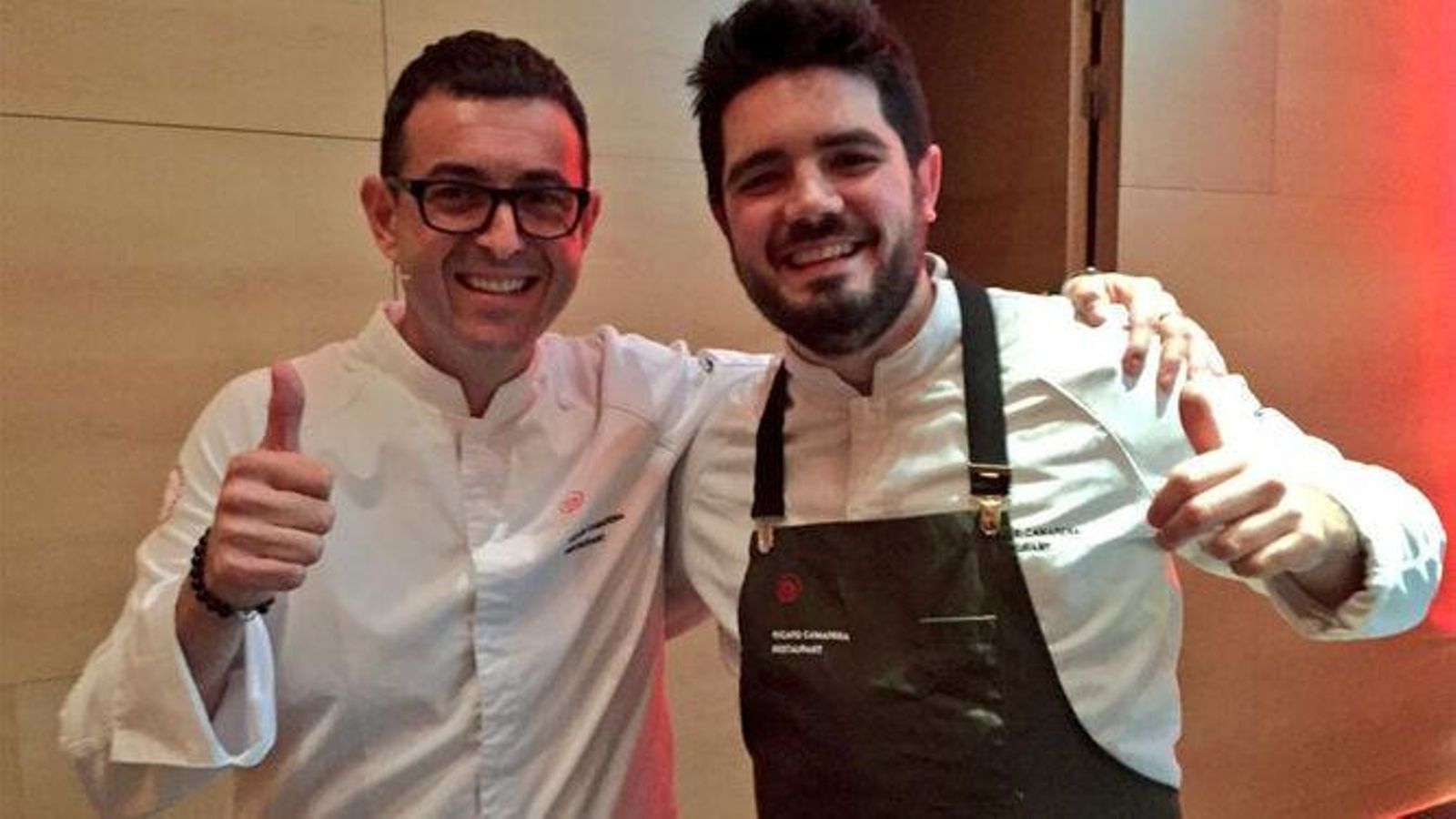 Ricard Camarena y Pedro Aguilera, en una imagen de archivo.