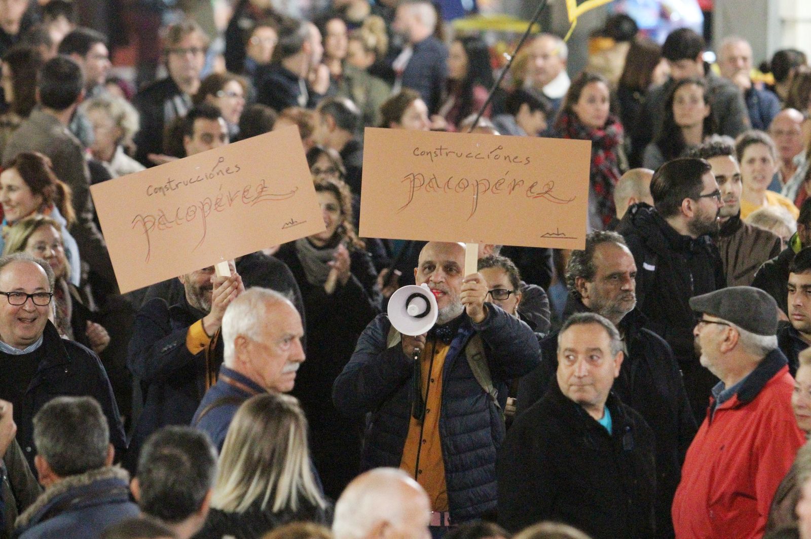 Imágenes de la manifestación contra los Fosfoyesos