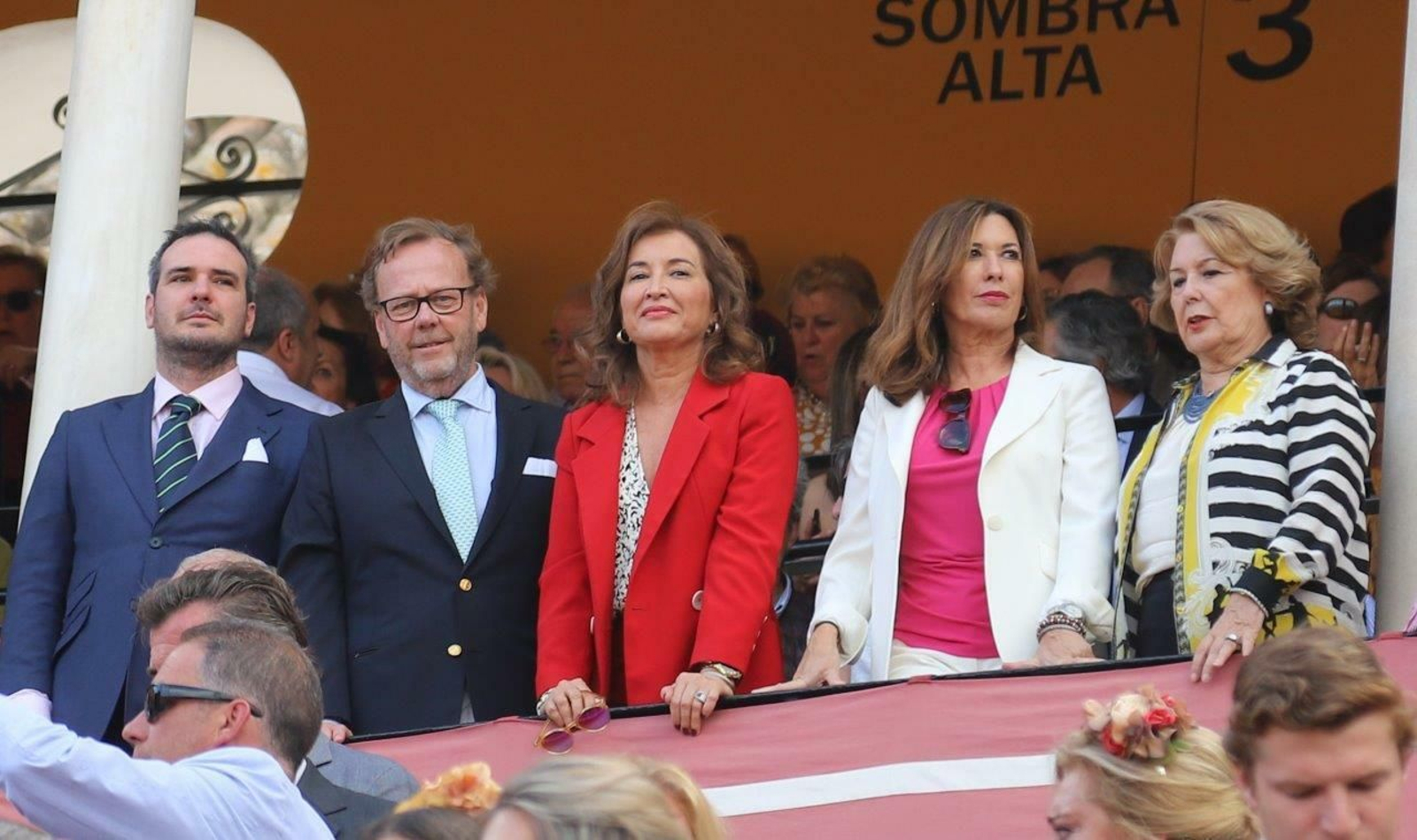 Marquesa de San Joaquín, Maya García Corona, Lali Morillo . Pablo Beca e Ignacio Trujillo