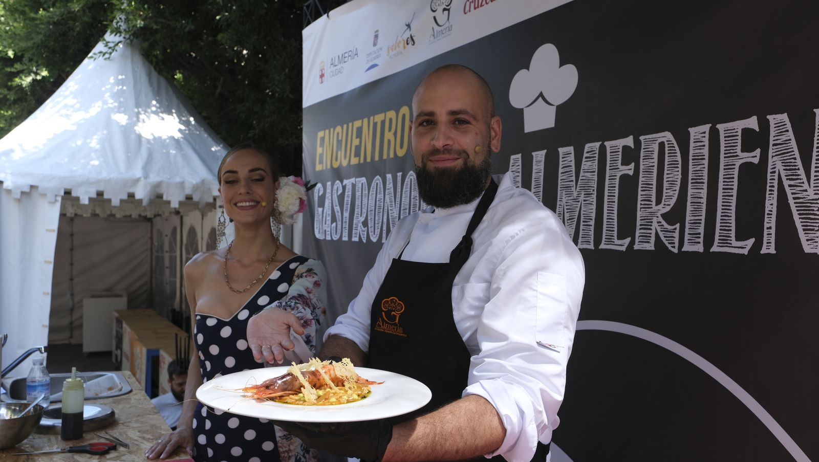 Imágenes del encuentro de gastronomía de la Feria de Almería 2023