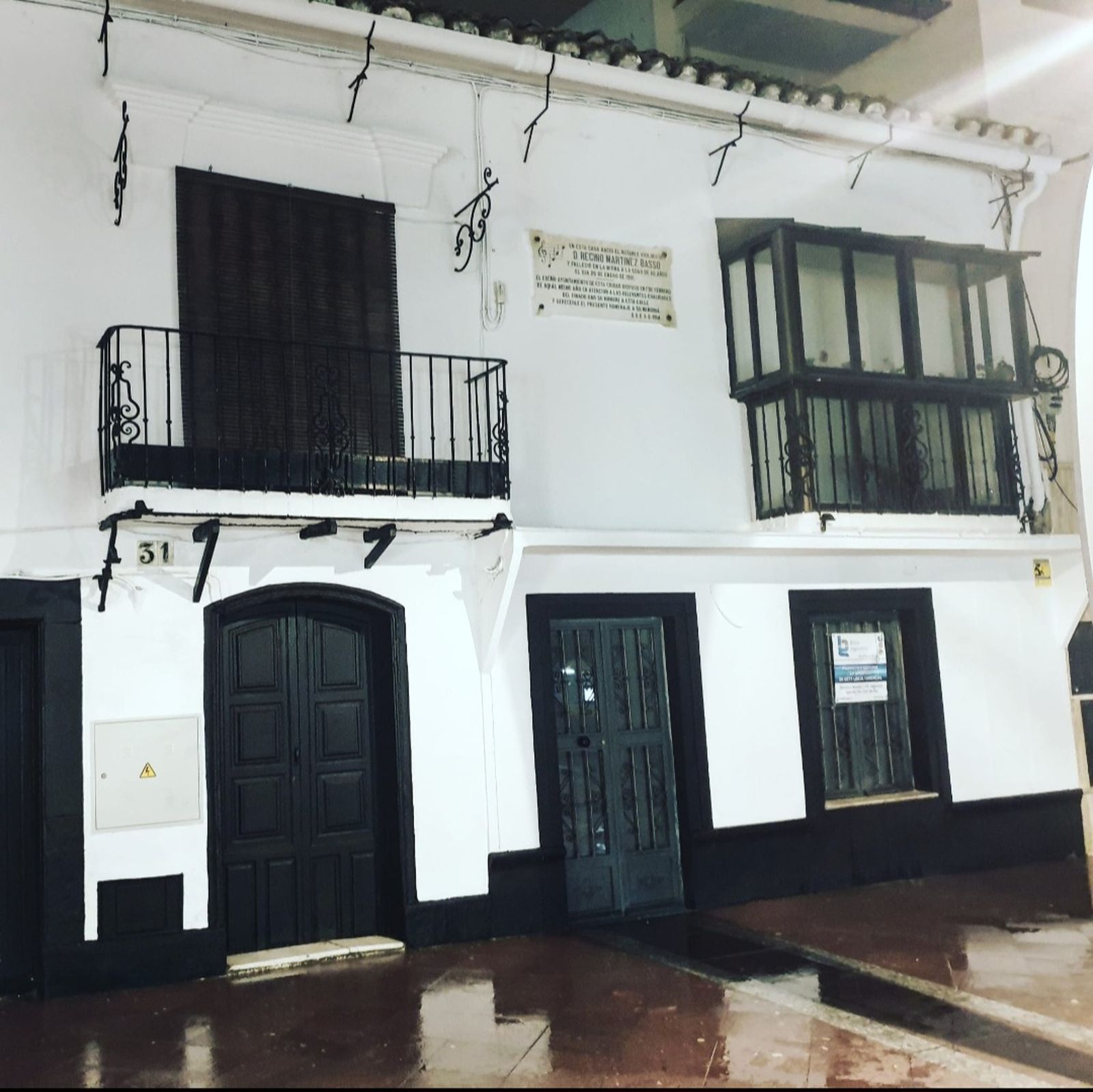 La casa natal de Regino Martínez.