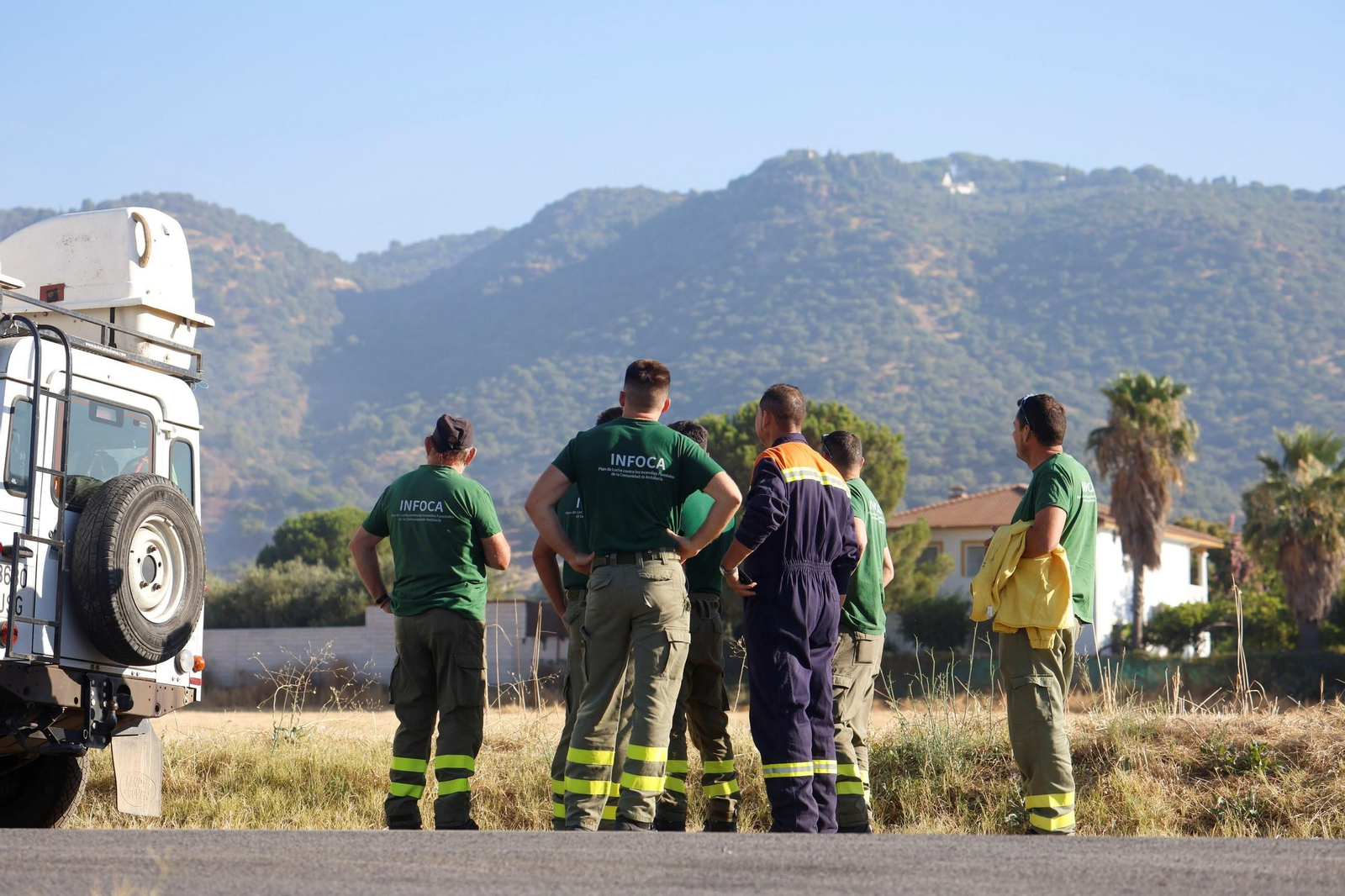 Las imágenes del incendio forestal de la Sierra de Córdoba