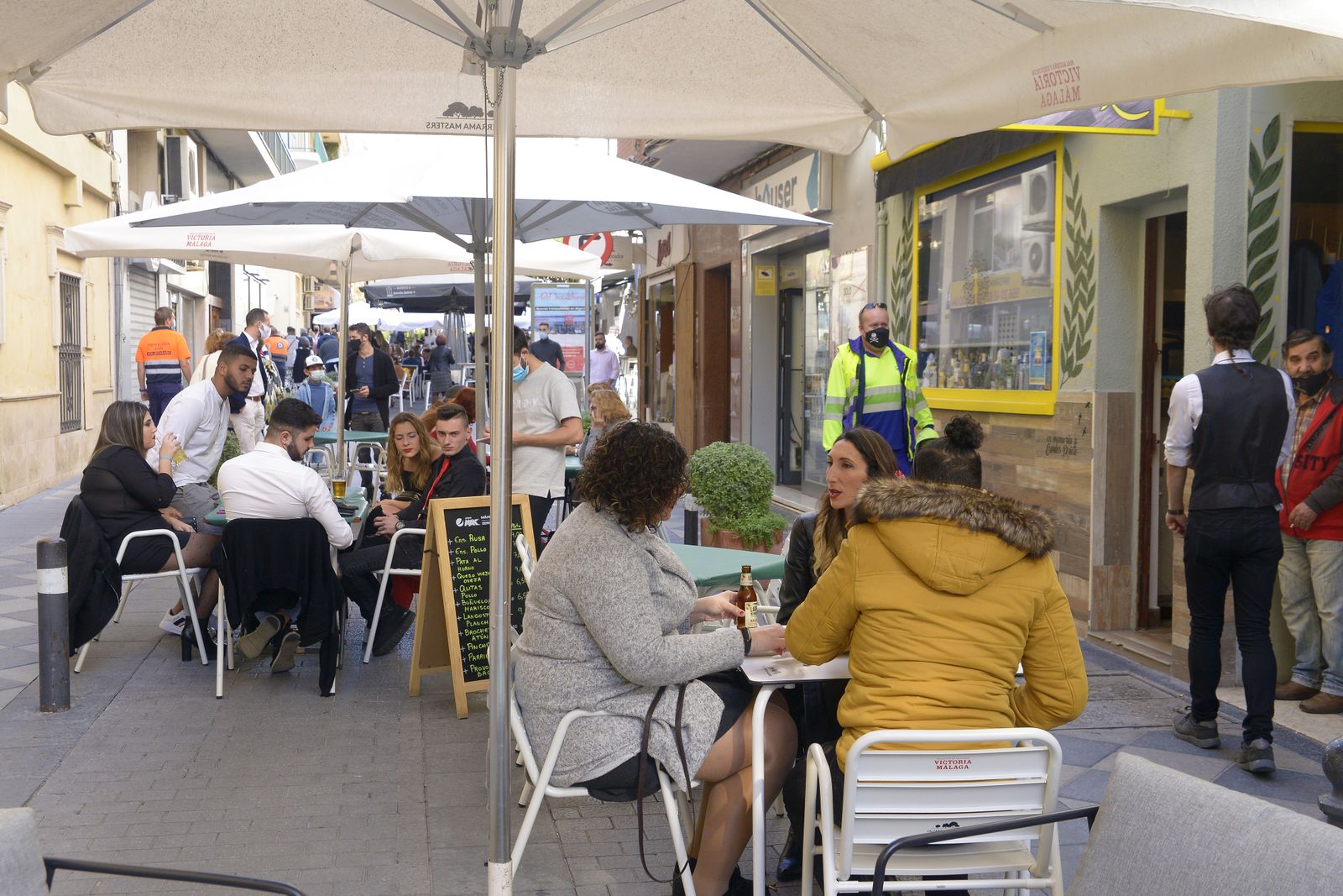 Fotos de ambiente navideño en Algeciras.