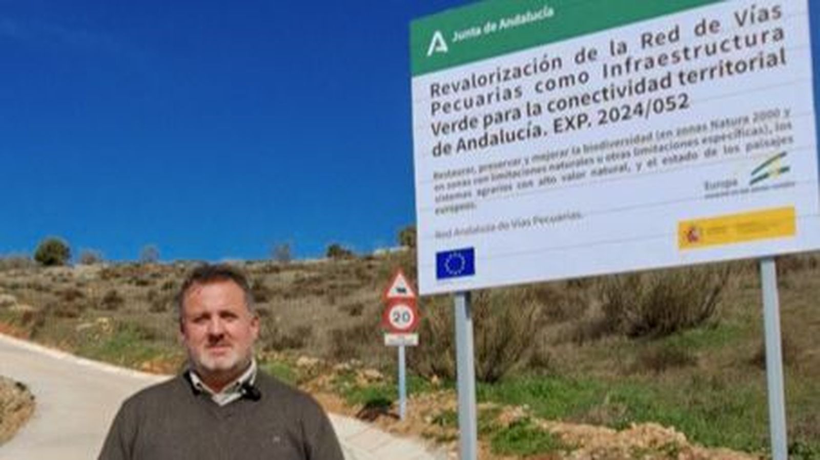 El delegado territorial de Sostenibilidad y Medio Ambiente en Granada, Manuel Francisco García