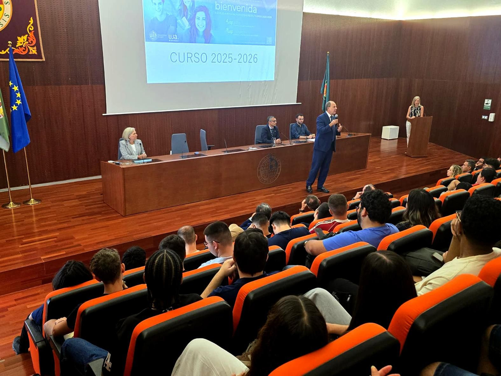 Recepción al nuevo alumnado del Campus Científico-Tecnológico de Linares