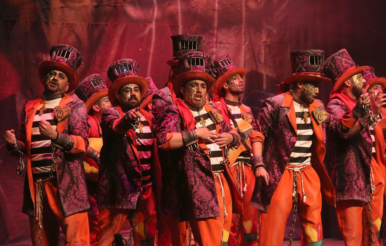 Cuarto día de preliminares del Carnaval Colombino en imágenes