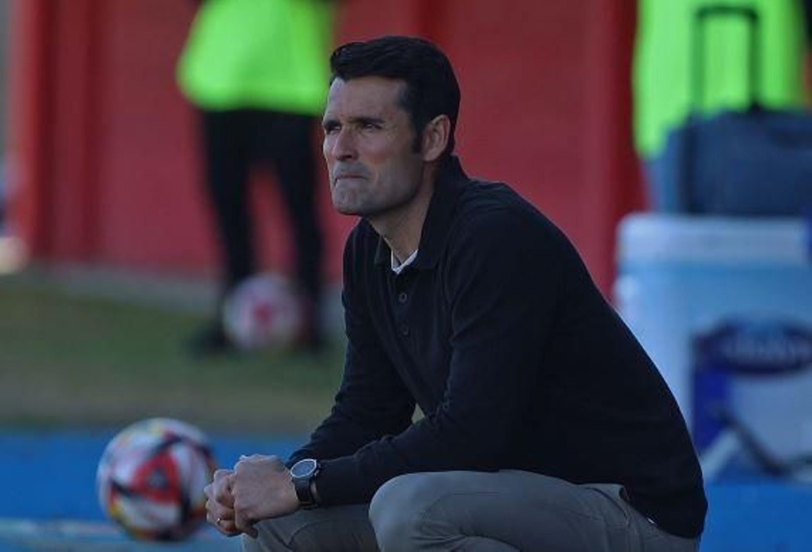 Lolo Escobar, técnico del Algeciras.