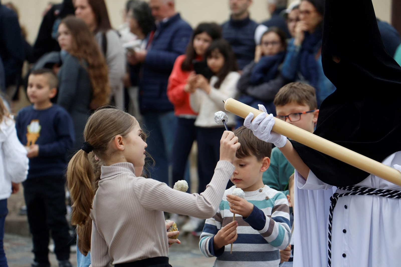 Las imágenes de la hermandad del Perdón  el Miércoles Santo en Córdoba