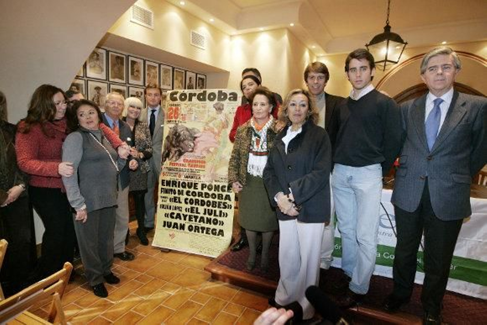 Ponce, Cayetano y El Juli, en el cartel del festival contra el cáncer