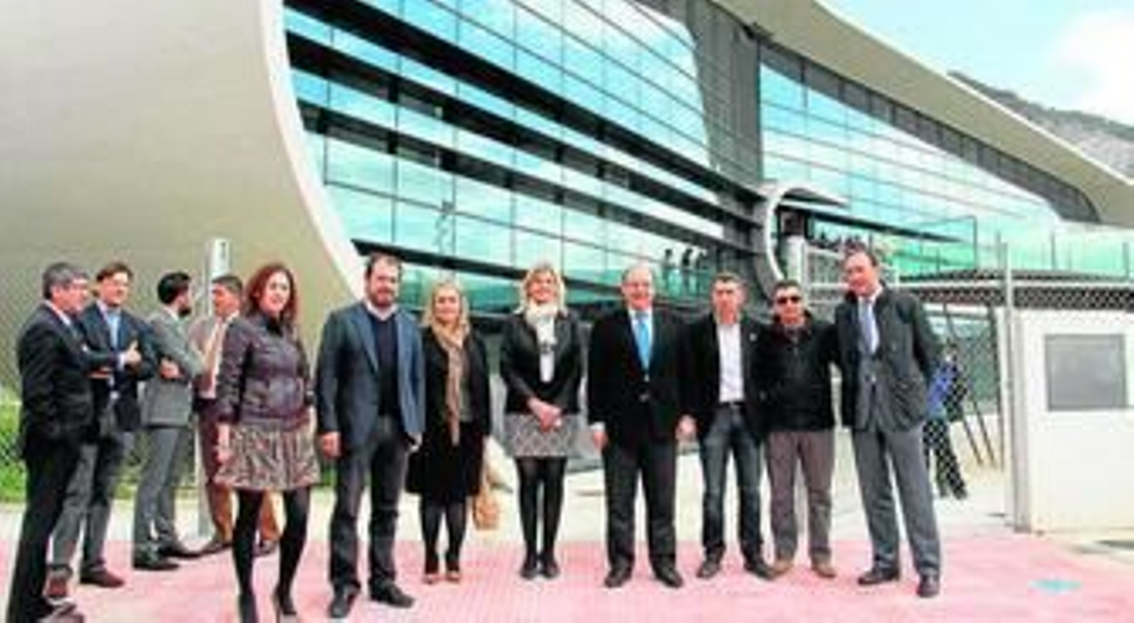 El presidente de la Diputación inauguró ayer el espacio.