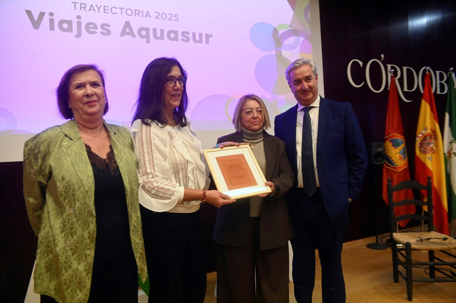 La gala de los IV Premios Andaluces de Agencias de Viajes celebrada en Córdoba, en imágenes