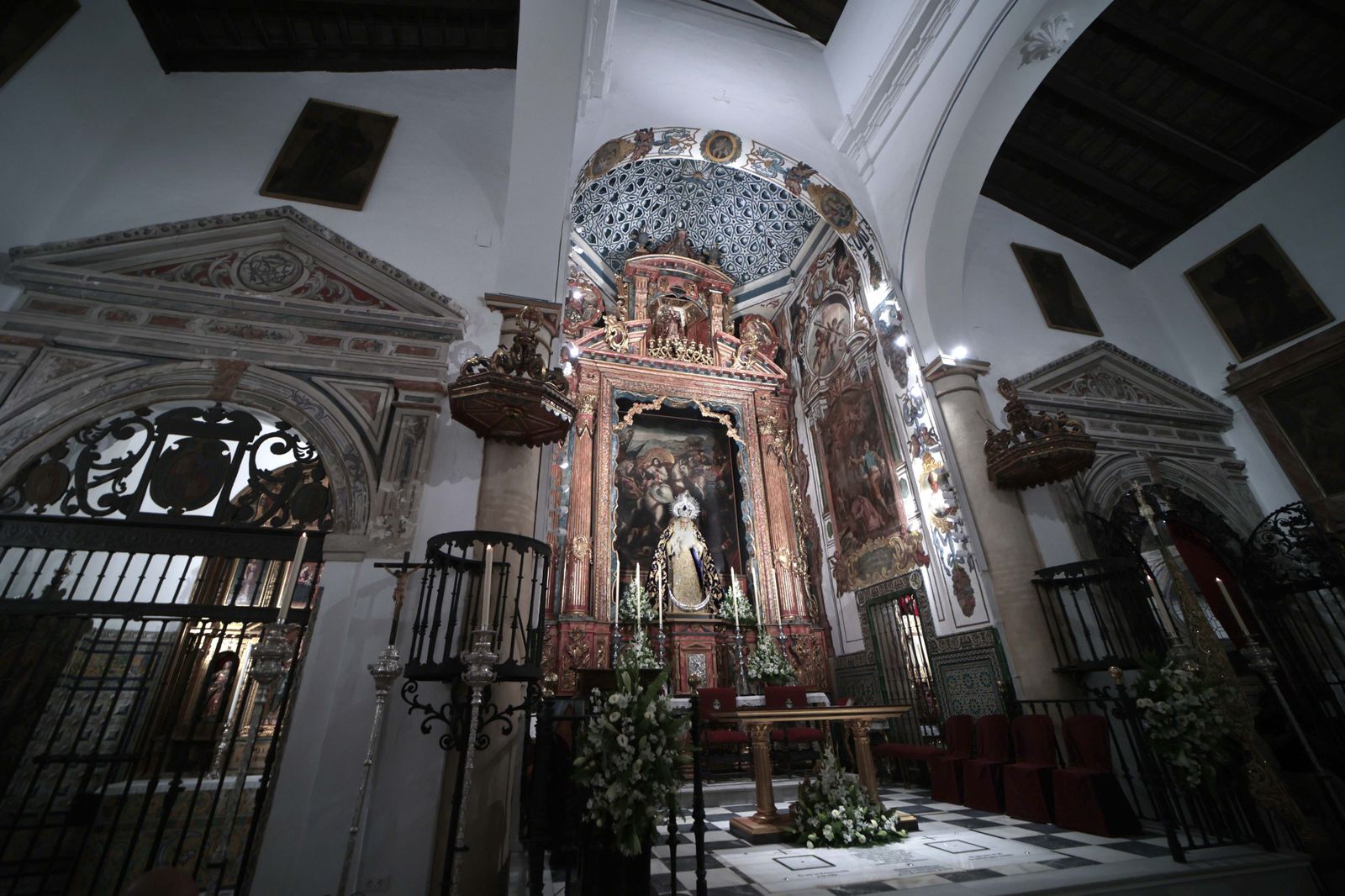 Imágenes de la reapertura de la iglesia de Santiago